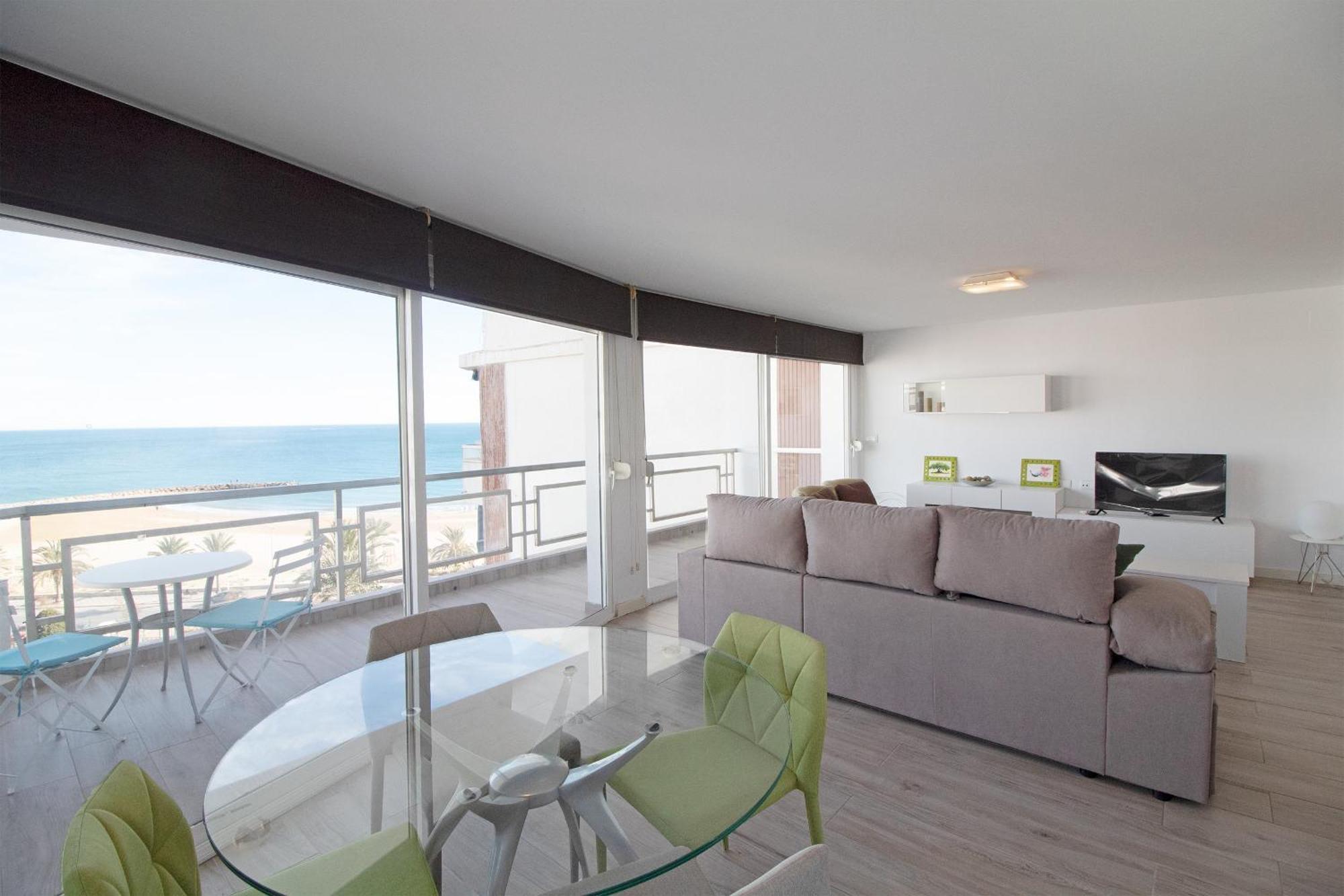 Global Properties, Apartamento Con Terraza E Increibles Vistas Al Mar Sagunto 외부 사진